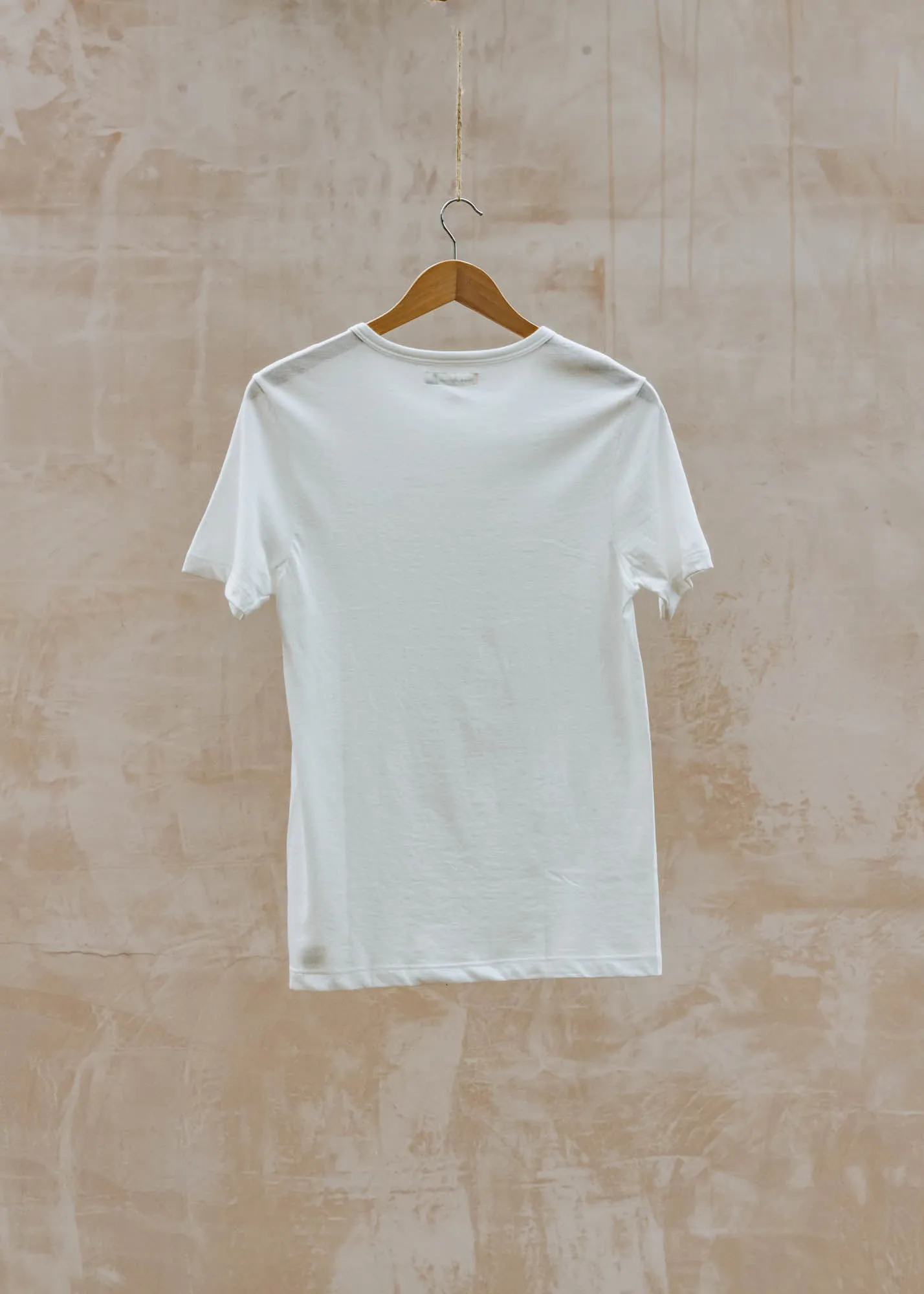 1950s Loopwheeled T-Shirt in White