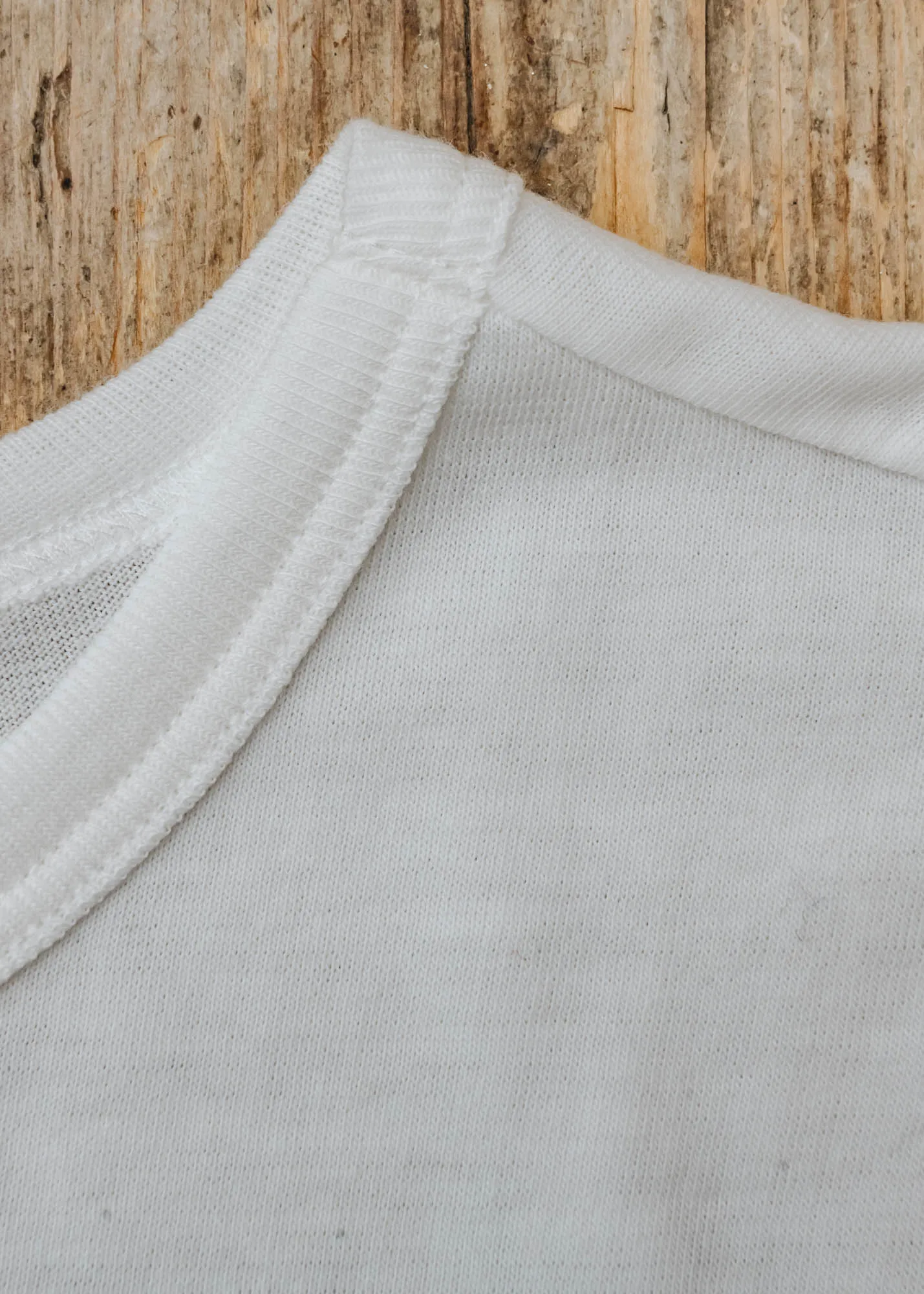 1950s Loopwheeled T-Shirt in White
