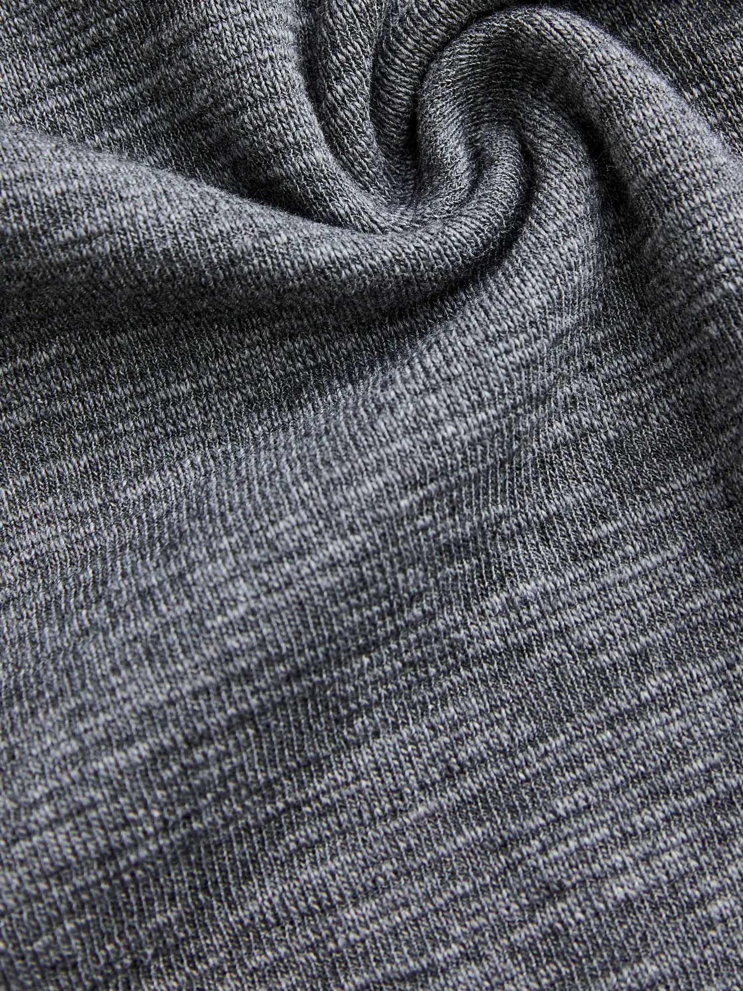 1x1 Slub T-Shirt in Heather Carbon