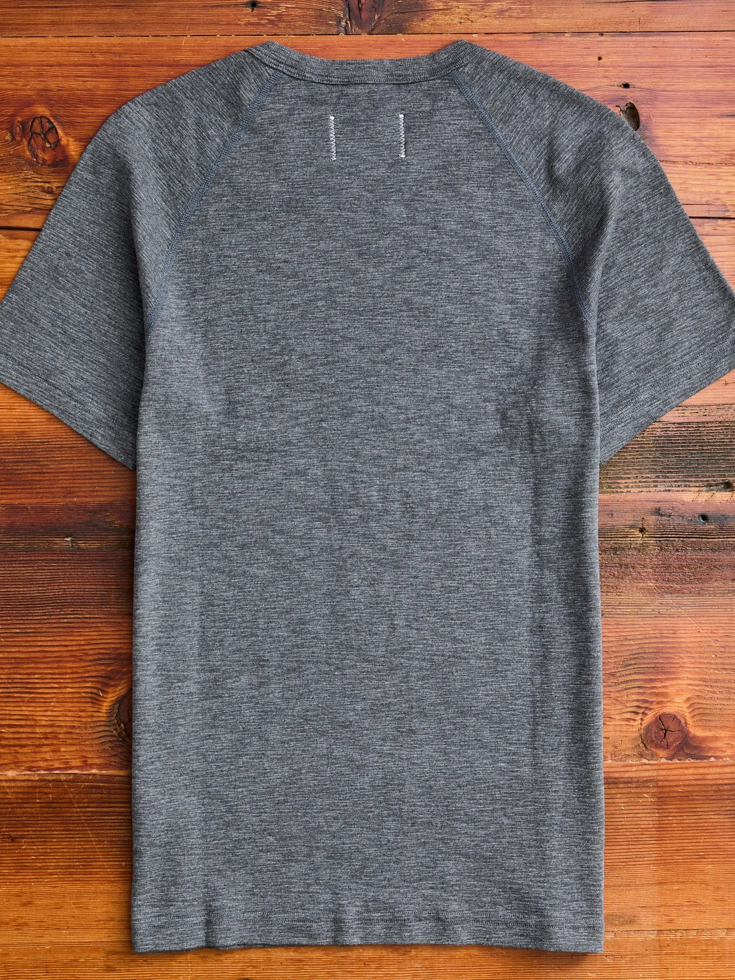 1x1 Slub T-Shirt in Heather Carbon