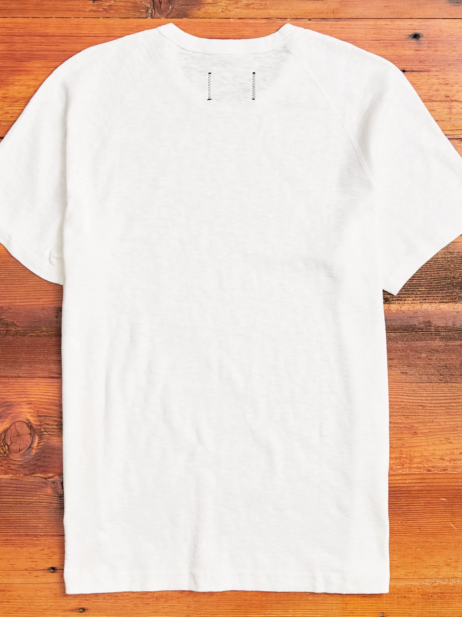 1x1 Slub T-Shirt in White