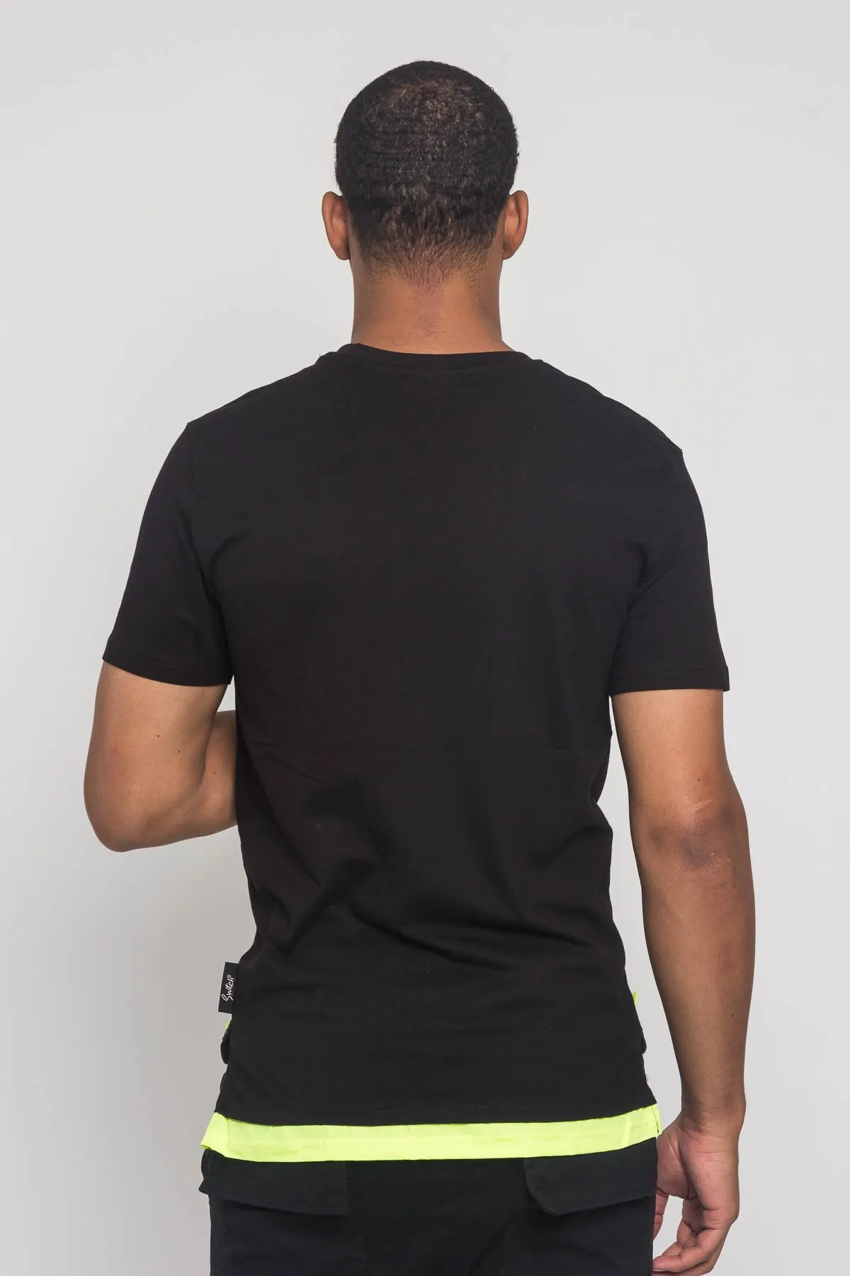 3D Buckled Pocket T-Shirt