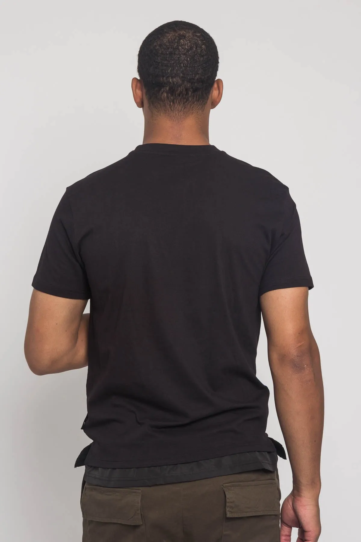 3D Buckled Pocket T-Shirt