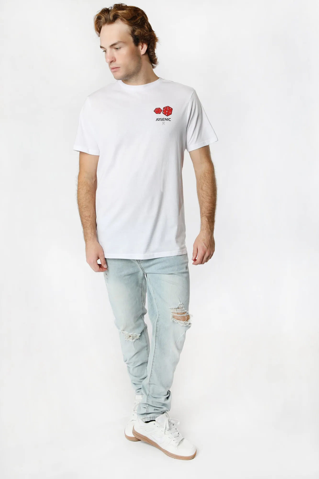 Arsenic Mens Life's A Gamble T-Shirt