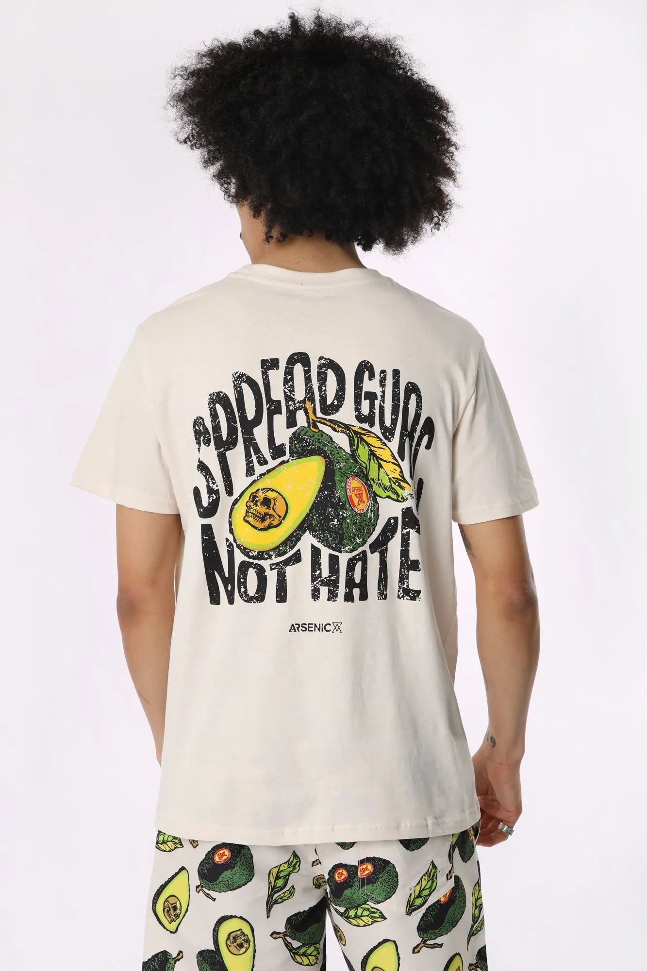 Arsenic Mens Spread Guac Not Hate T-Shirt