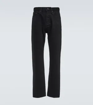 Balenciaga straight fit jeans, black