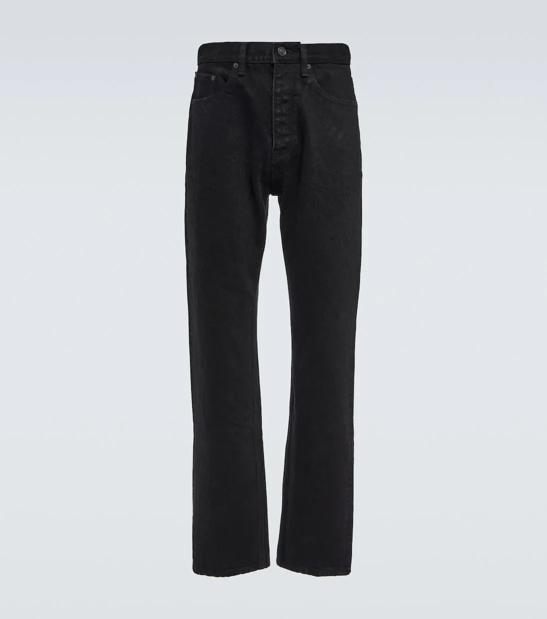 Balenciaga straight fit jeans, black