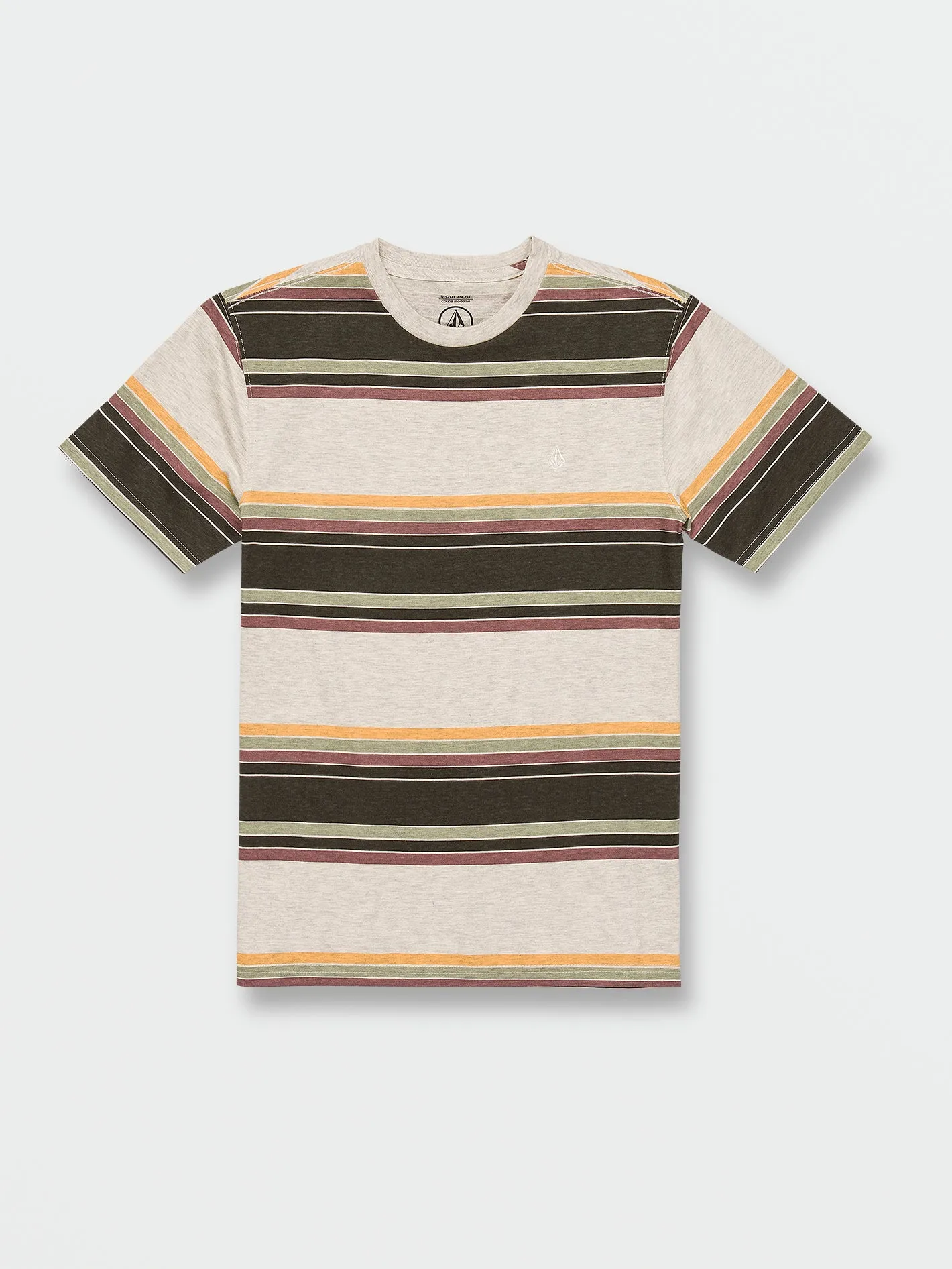 Big Boys Bandstone Crew Short Sleeve Shirt - Bone