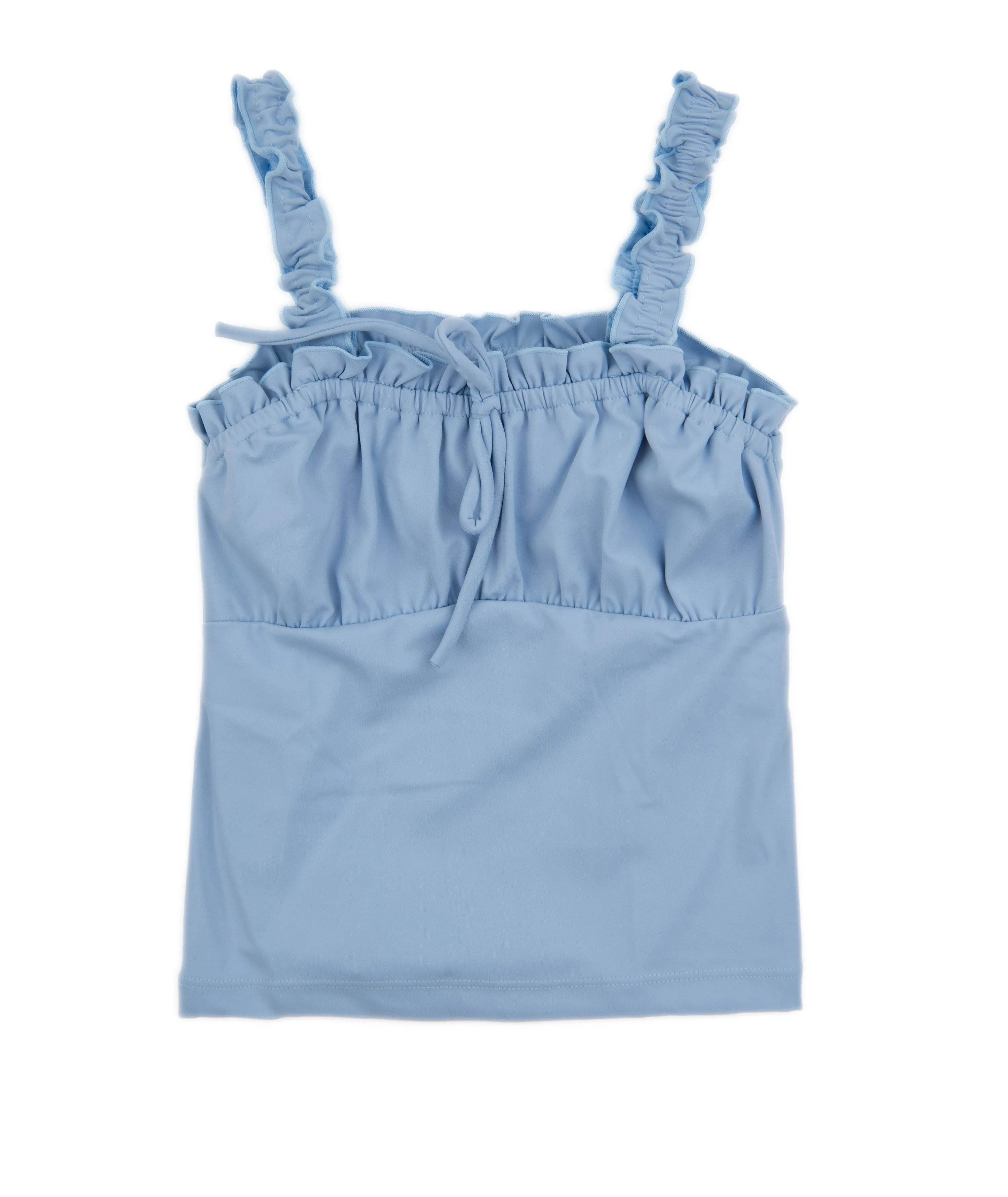 FBZ Girls Lycra Ruffle Tank