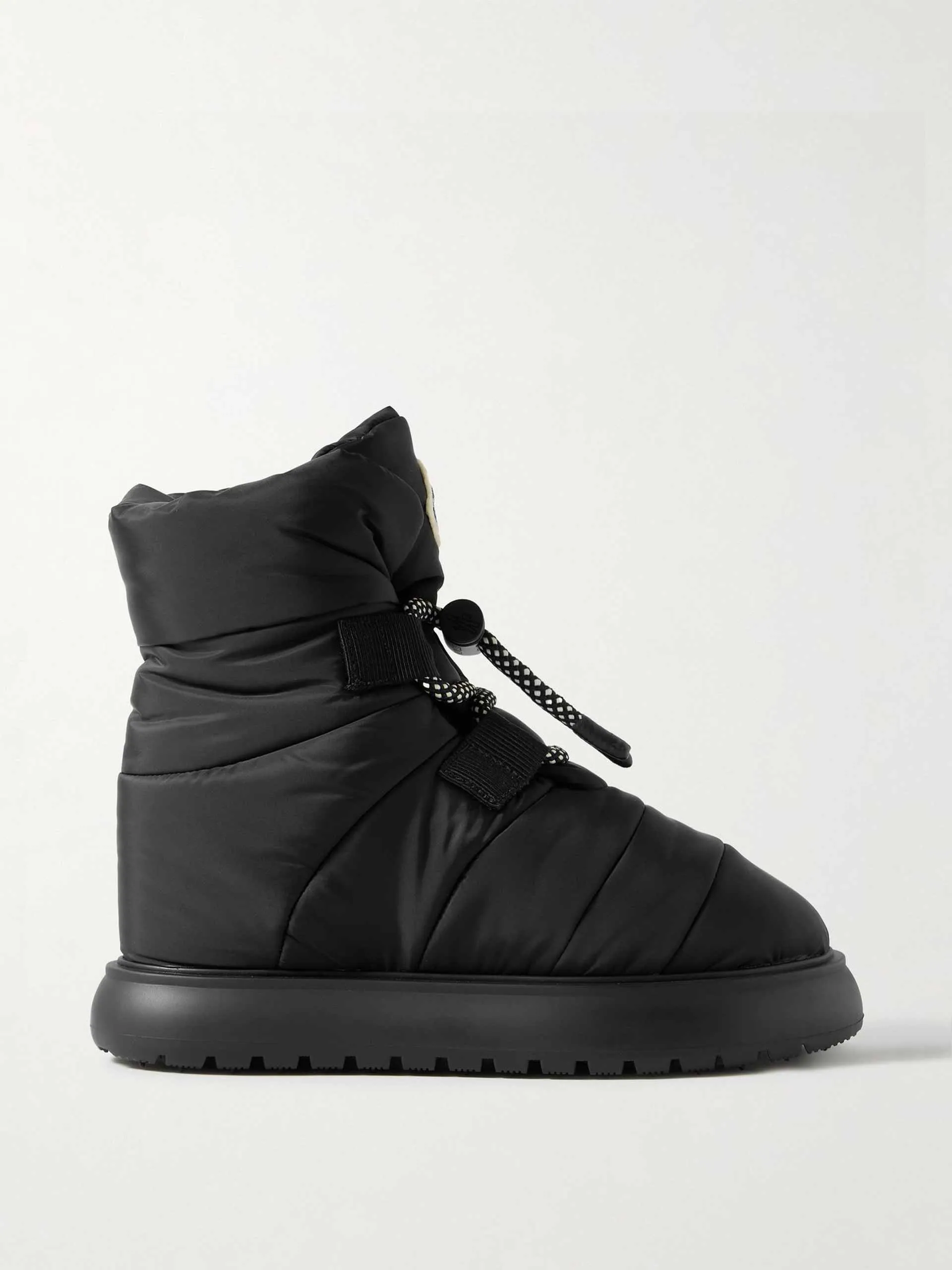 Gaia quilted shell ankle boots
