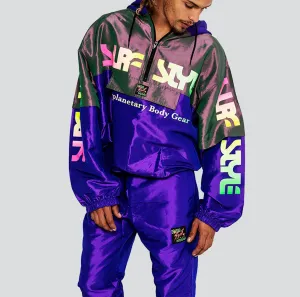 Iridescent Interplanetary Windbreaker Hoodie