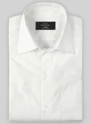 Italian Off White Cotton Shirt