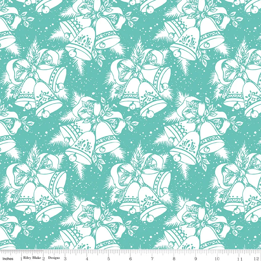 Jingle Bells | Christmas Bells Cottage by Lindsay Wilkes for Riley Blake | C14831-COTTAGE