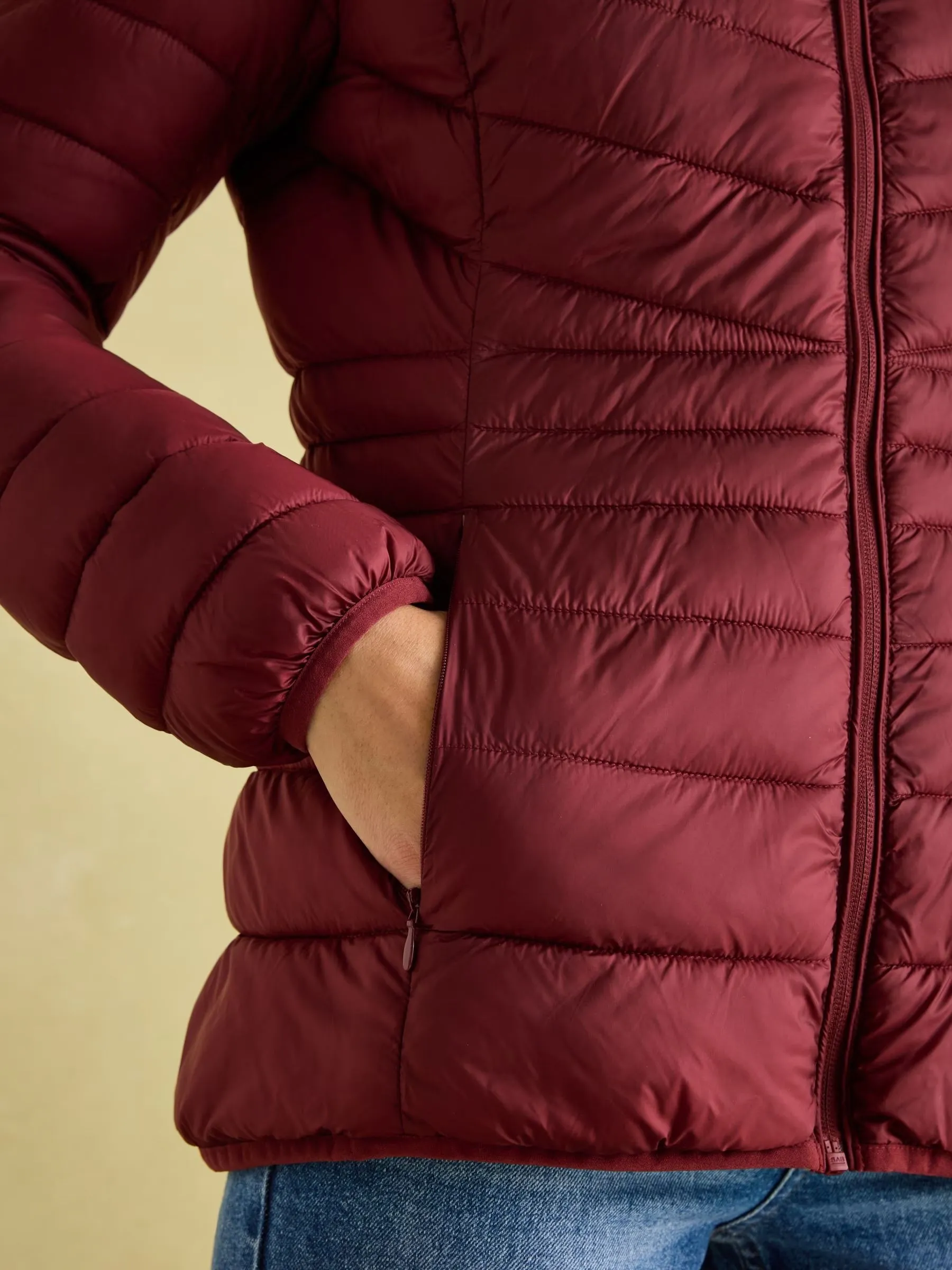 Joules Kenley Showerproof Padded Coat with Hood