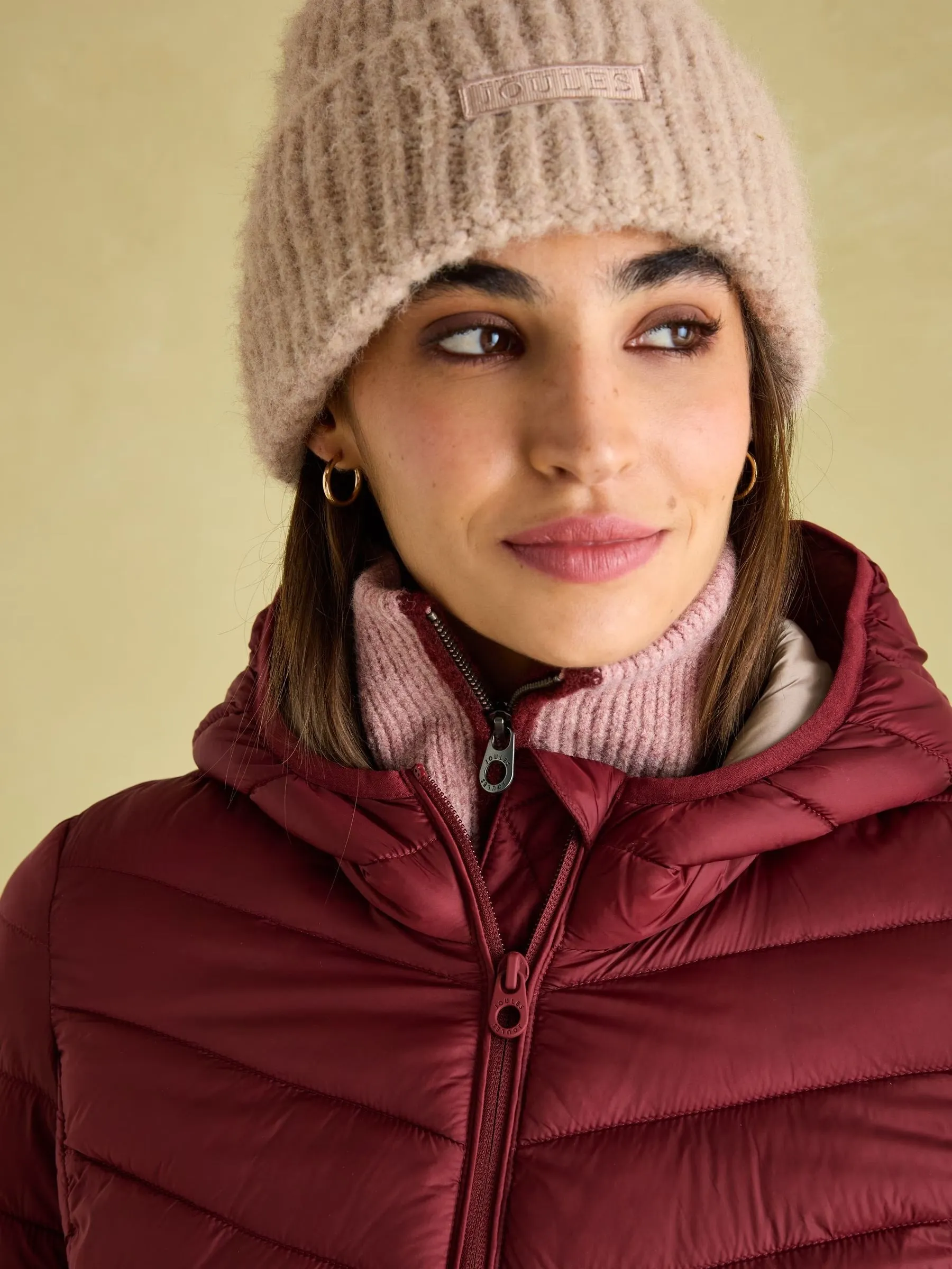 Joules Kenley Showerproof Padded Coat with Hood