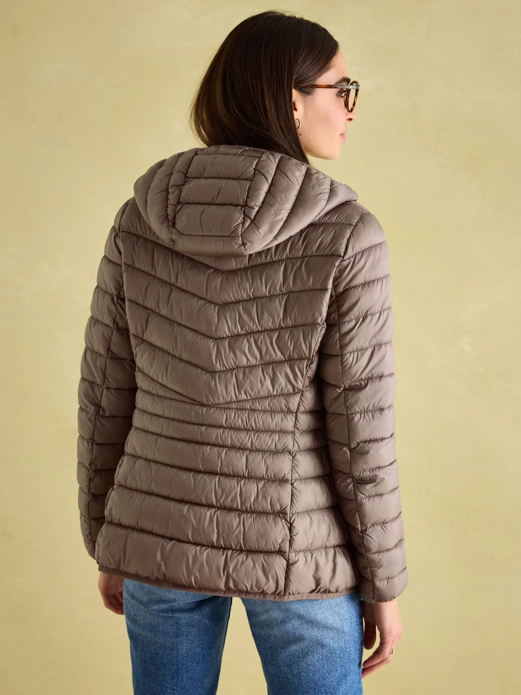 Joules Kenley Showerproof Padded Coat with Hood
