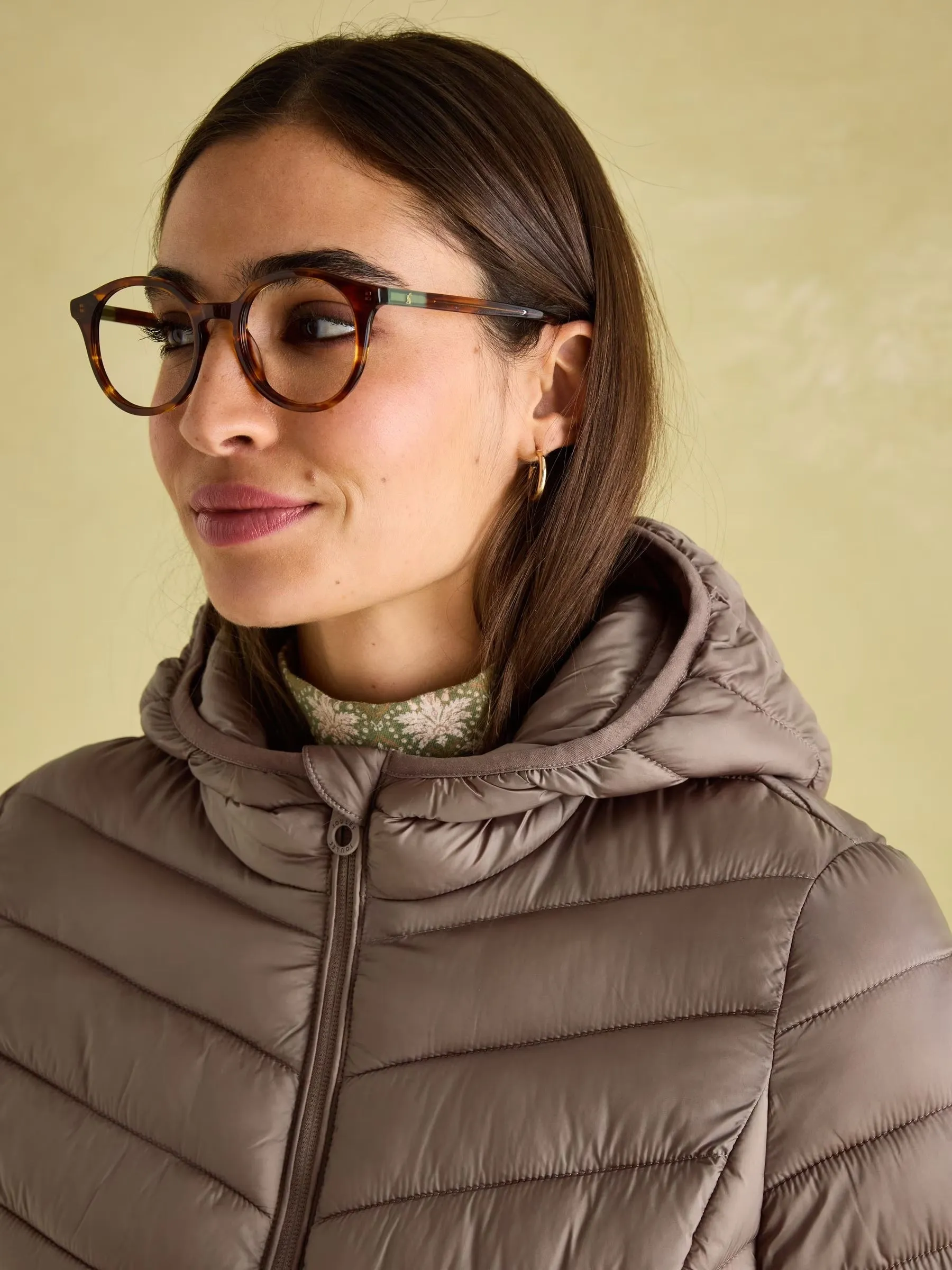 Joules Kenley Showerproof Padded Coat with Hood