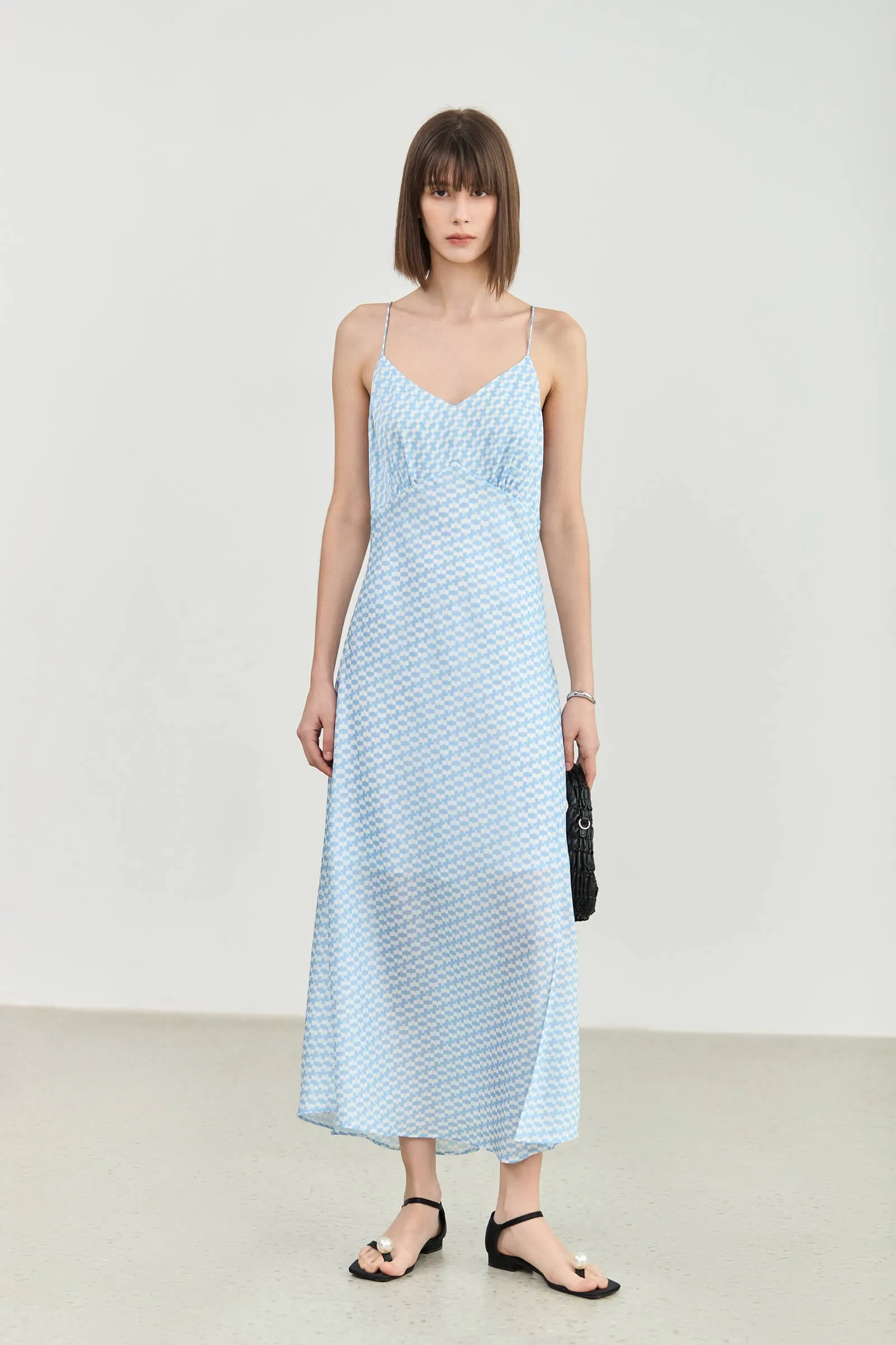 LILY Design Print Sling Dress