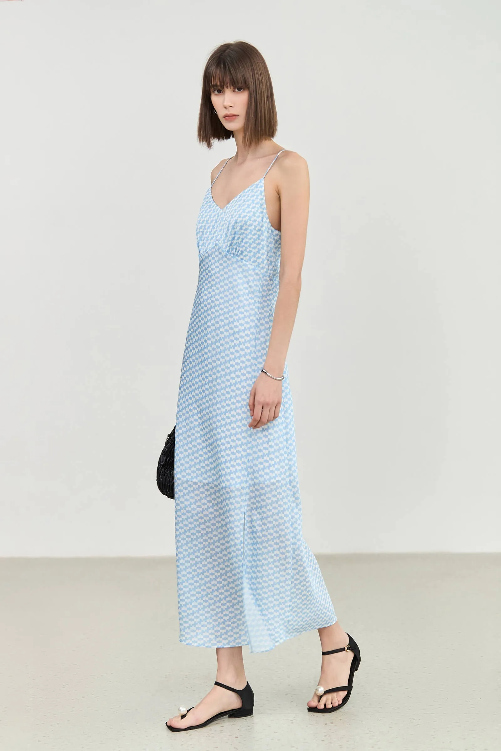 LILY Design Print Sling Dress