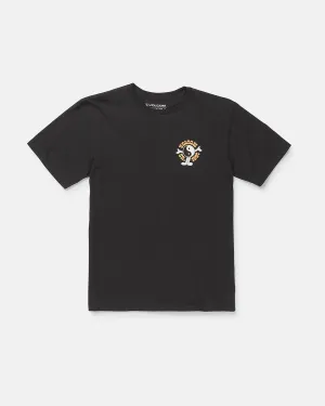 Little Boys Happy Days Short Sleeve Tee - Black