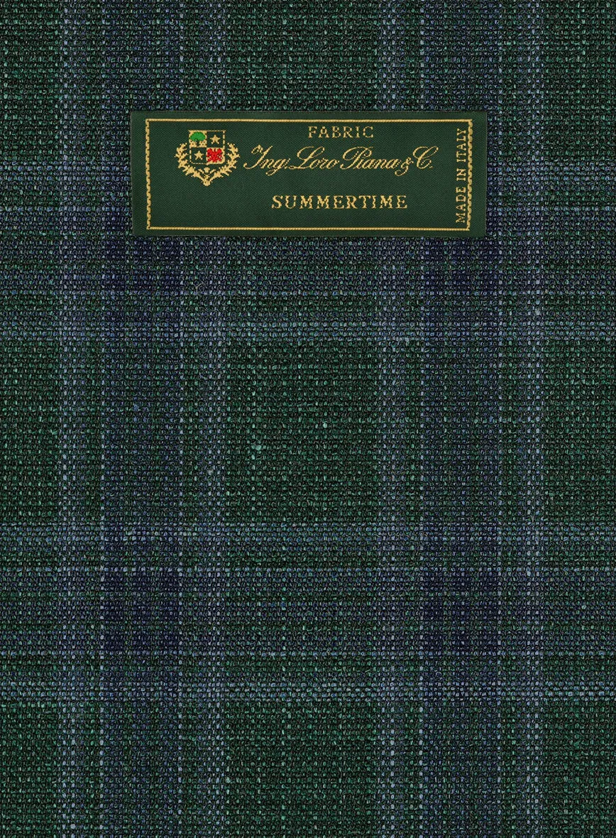 Loro Piana Nereo Wool Silk Linen Suit