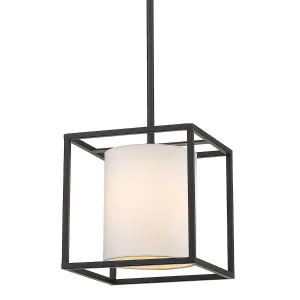 Manhattan 9 in. Pendant Light Black finish