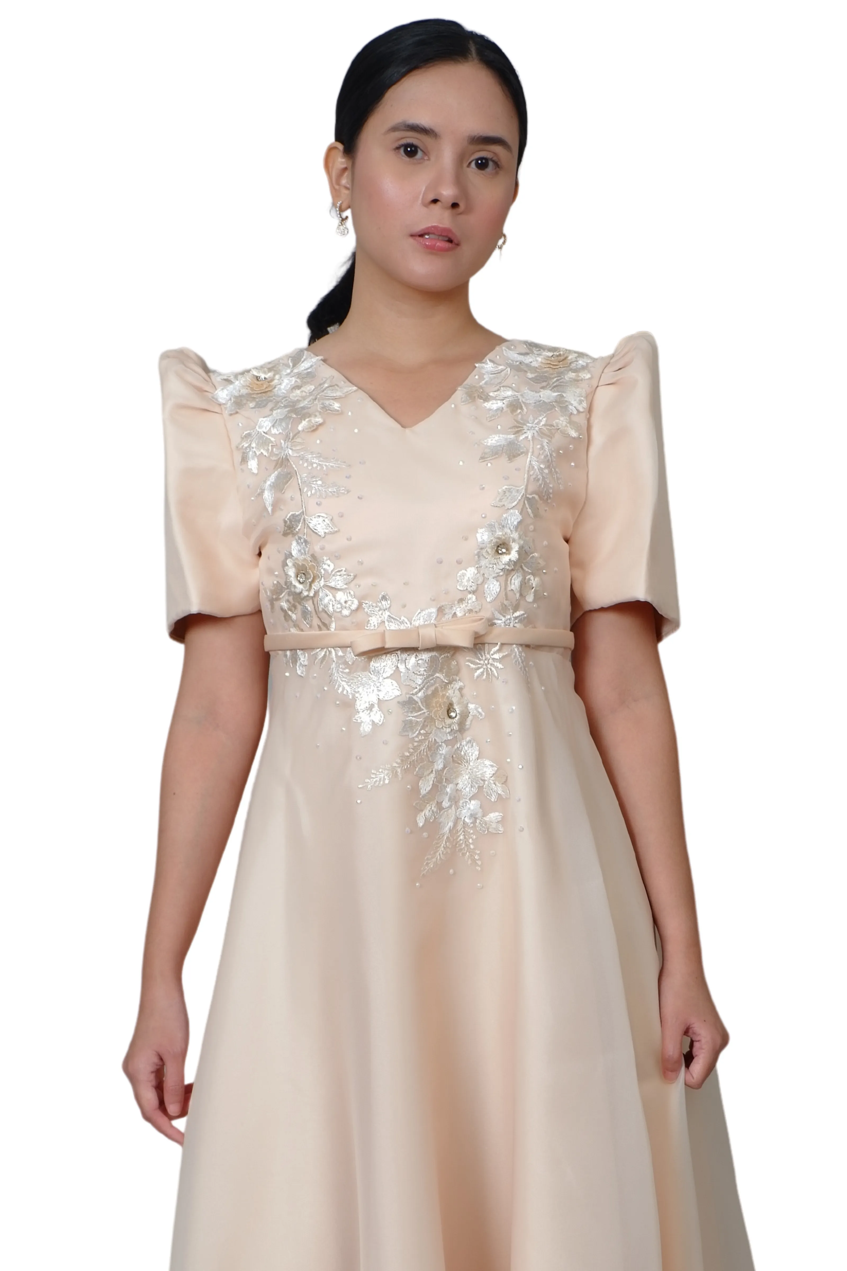 Modern Filipiniana Dress - Jessa JK05