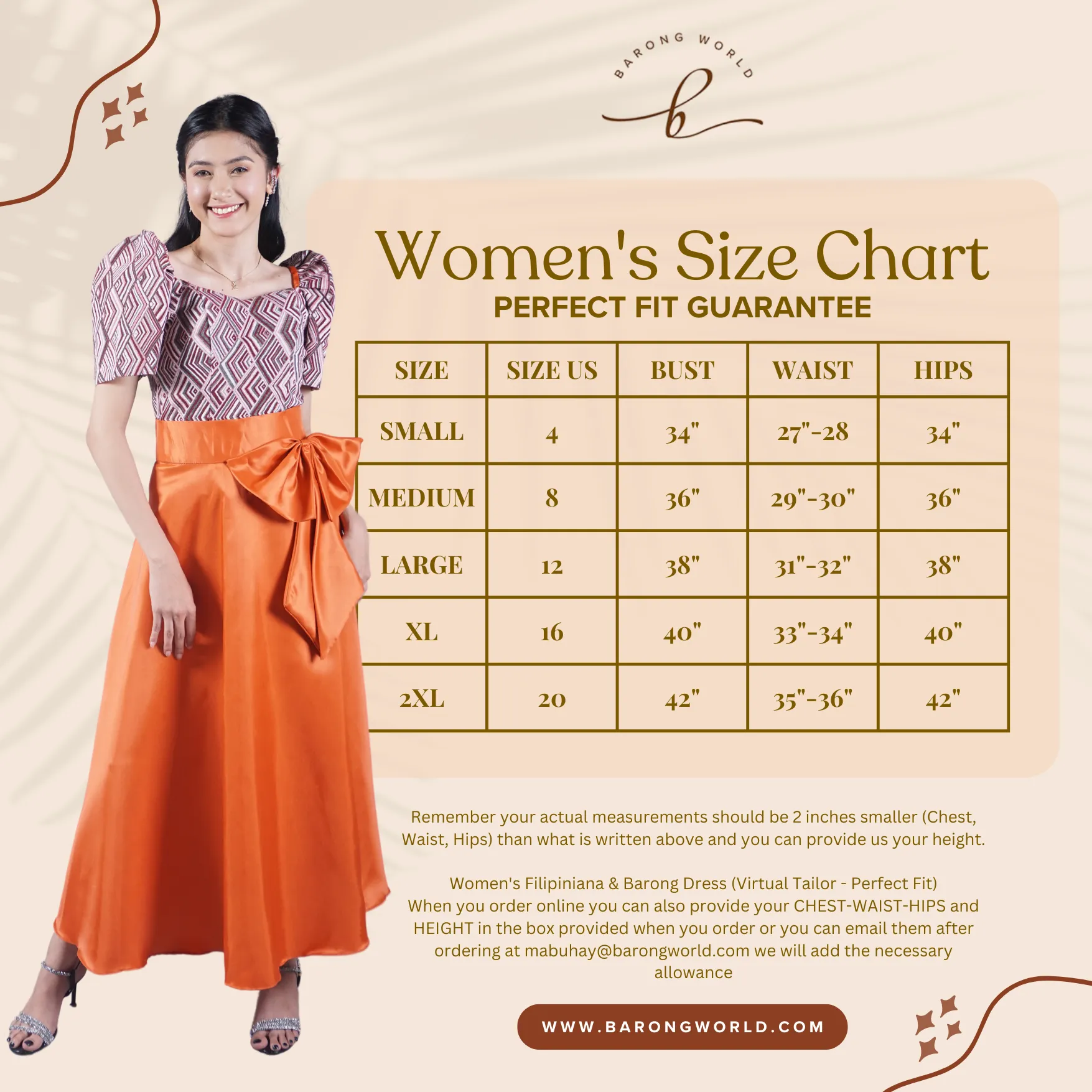 Modern Filipiniana Dress - Jessa JK05