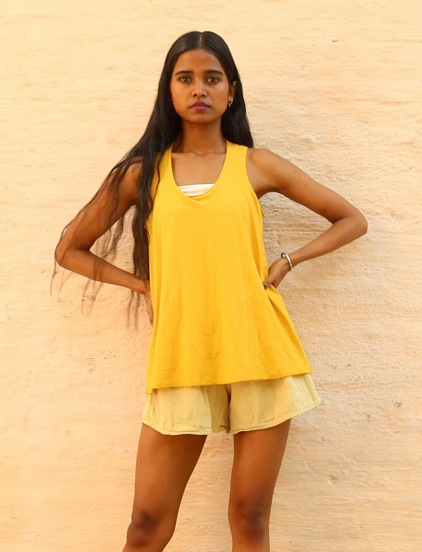 Racerback Built in Bra Tank Ojai Shirt