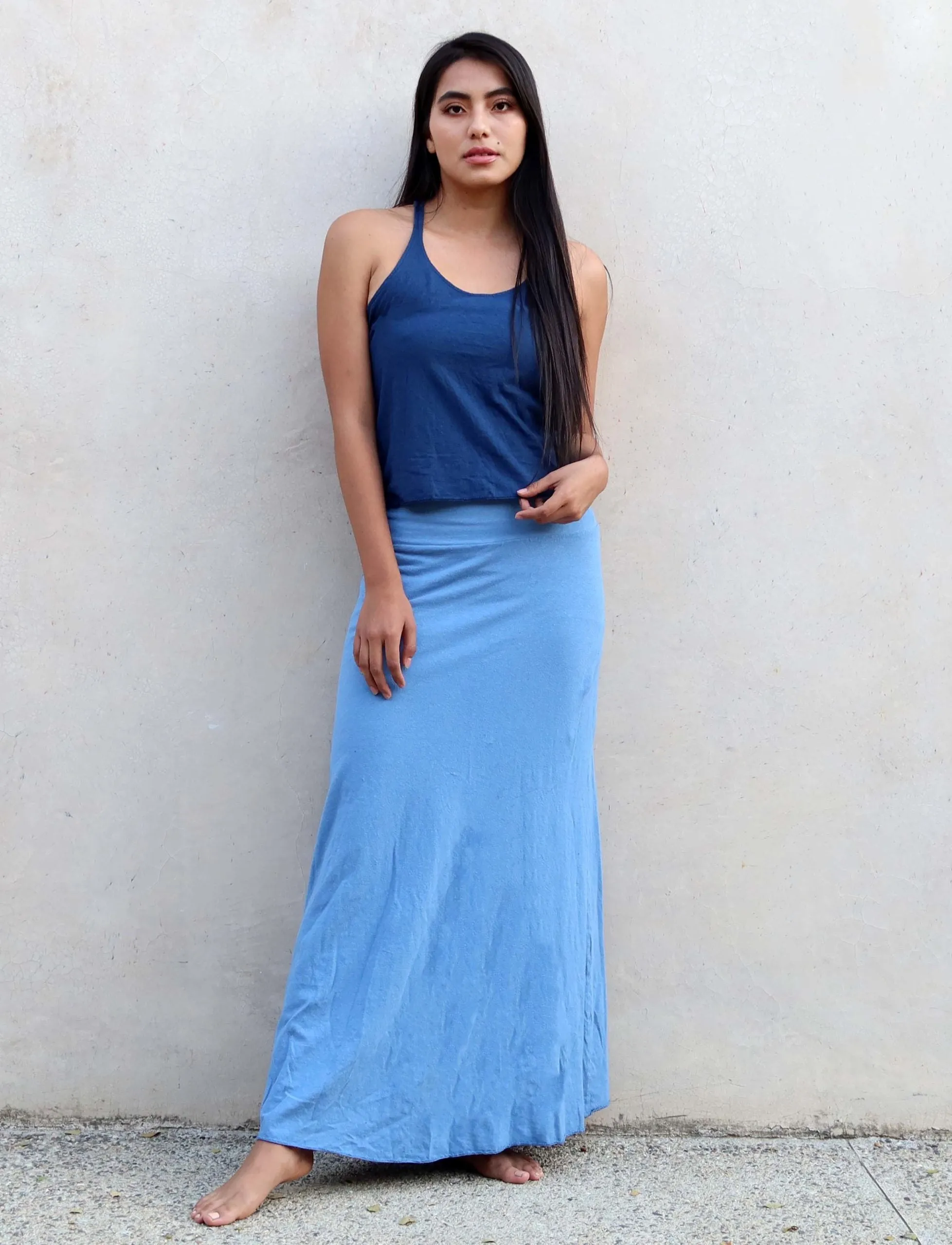 Sadhana Racerback Simplicity Cropped Shirt