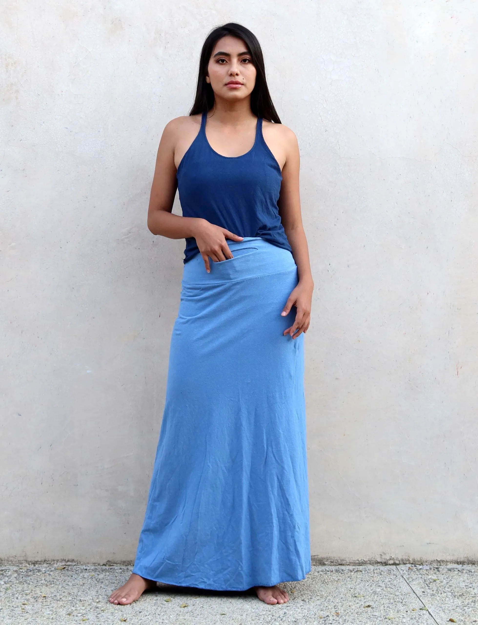 Sadhana Racerback Simplicity Cropped Shirt