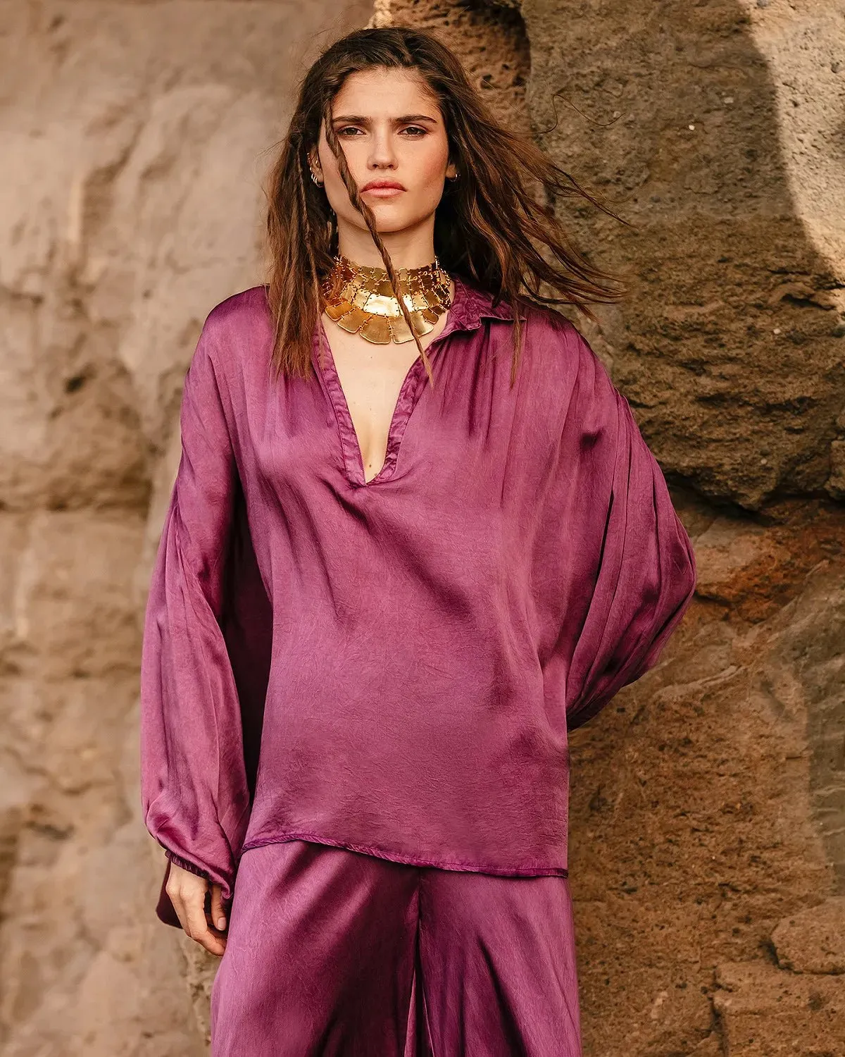 Shirt Vianey - Amethyste