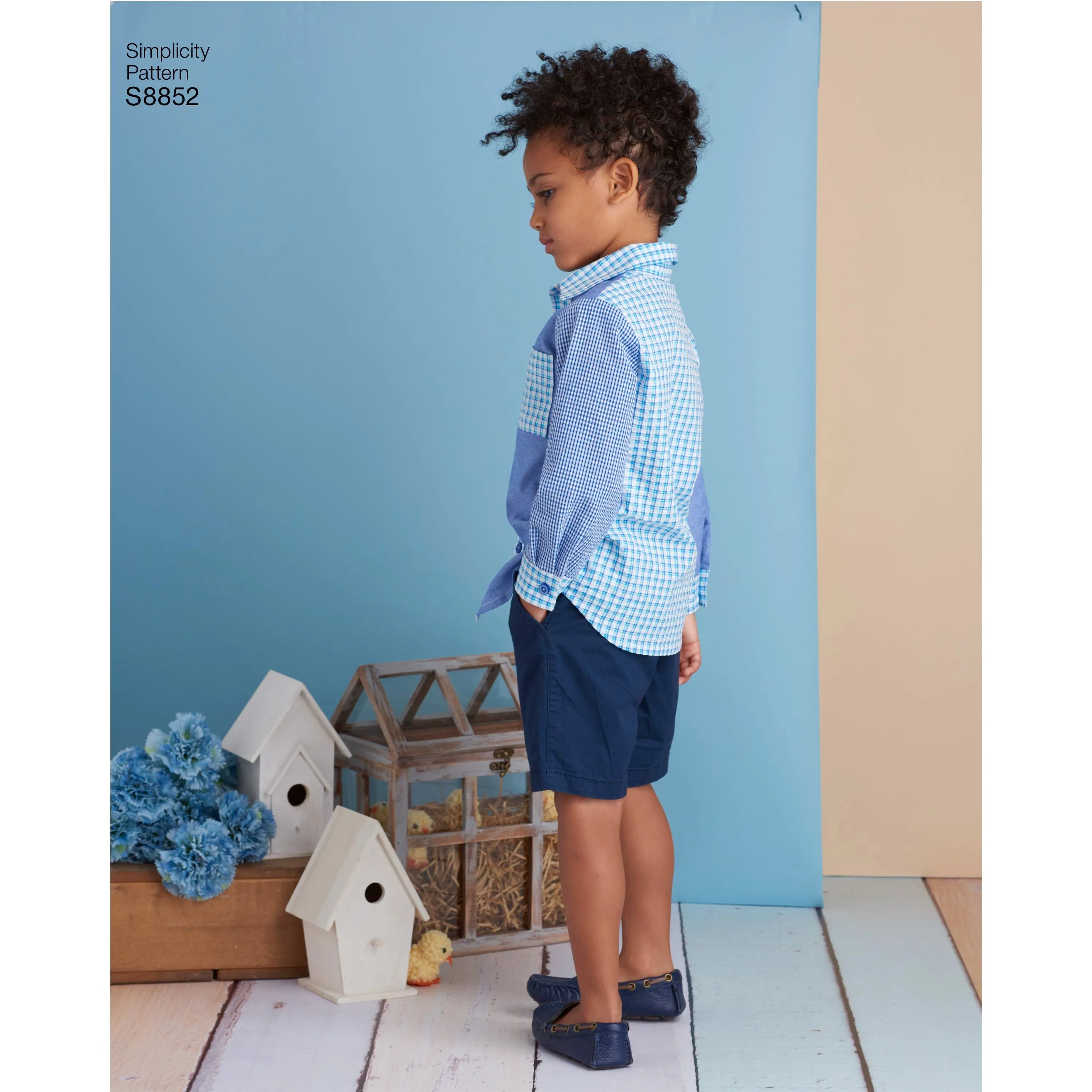 Simplicity Pattern 8852 Child's Dresses and Shirt