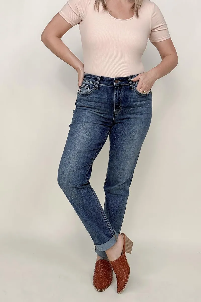 Skyline Boyfriend Fit Jeans - JUDY BLUE