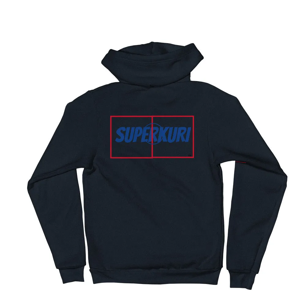 Superkuri American Apparel F497W Unisex Flex Fleece Zip Hoodie