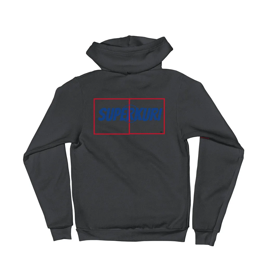 Superkuri American Apparel F497W Unisex Flex Fleece Zip Hoodie