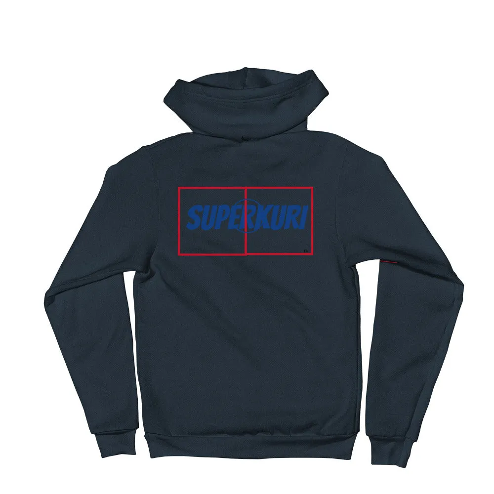 Superkuri American Apparel F497W Unisex Flex Fleece Zip Hoodie