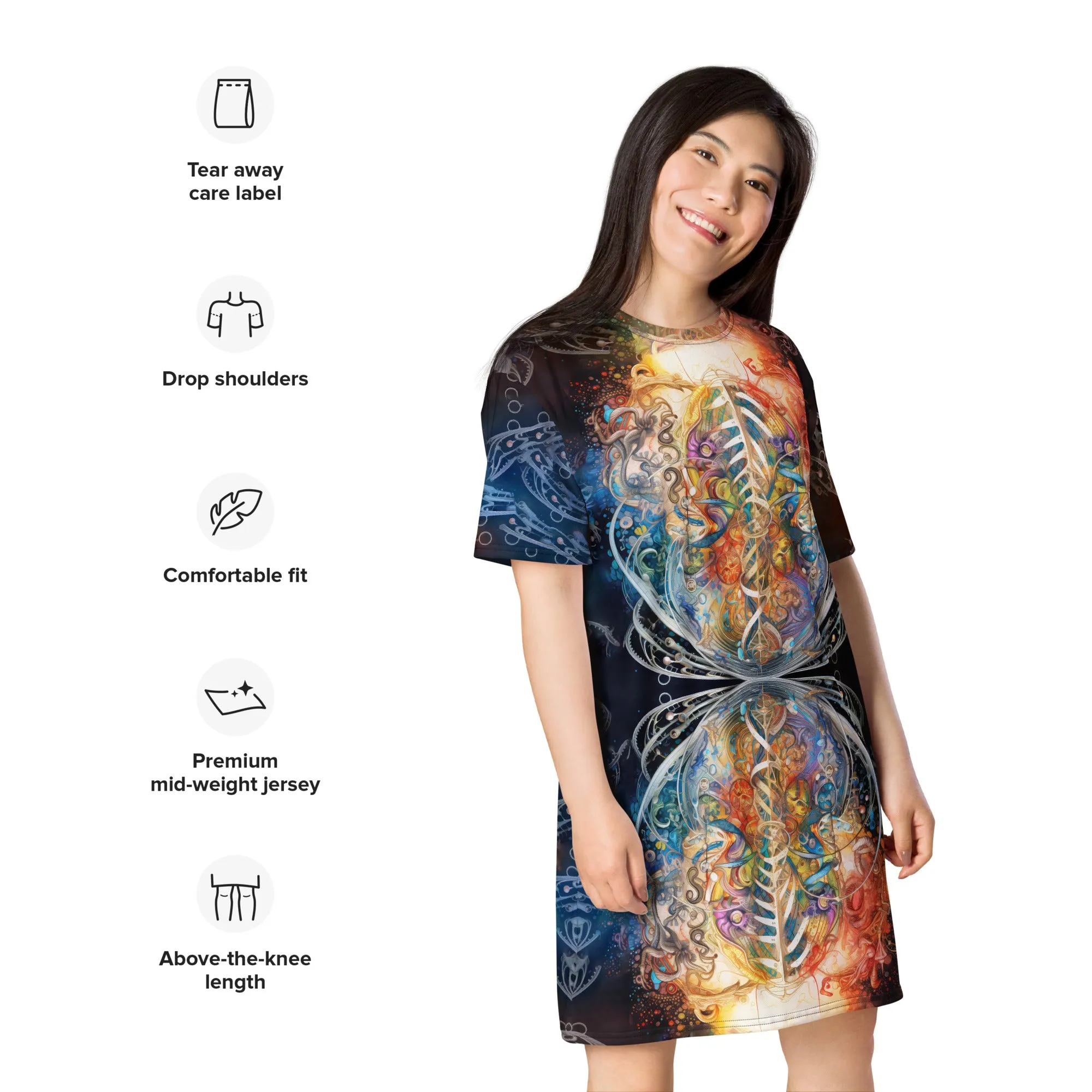 T-Shirt Dress Genetic Chaos