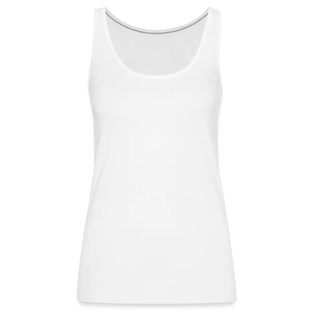 Texan Greetings: Women's Premium Cotton Tank Top with 'Hey Y'all' Slogan and Texas Silhouette