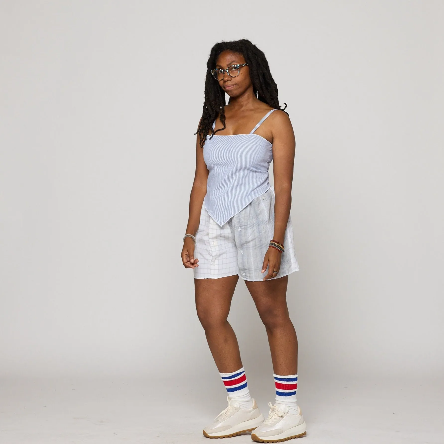The Oxford Tie Top