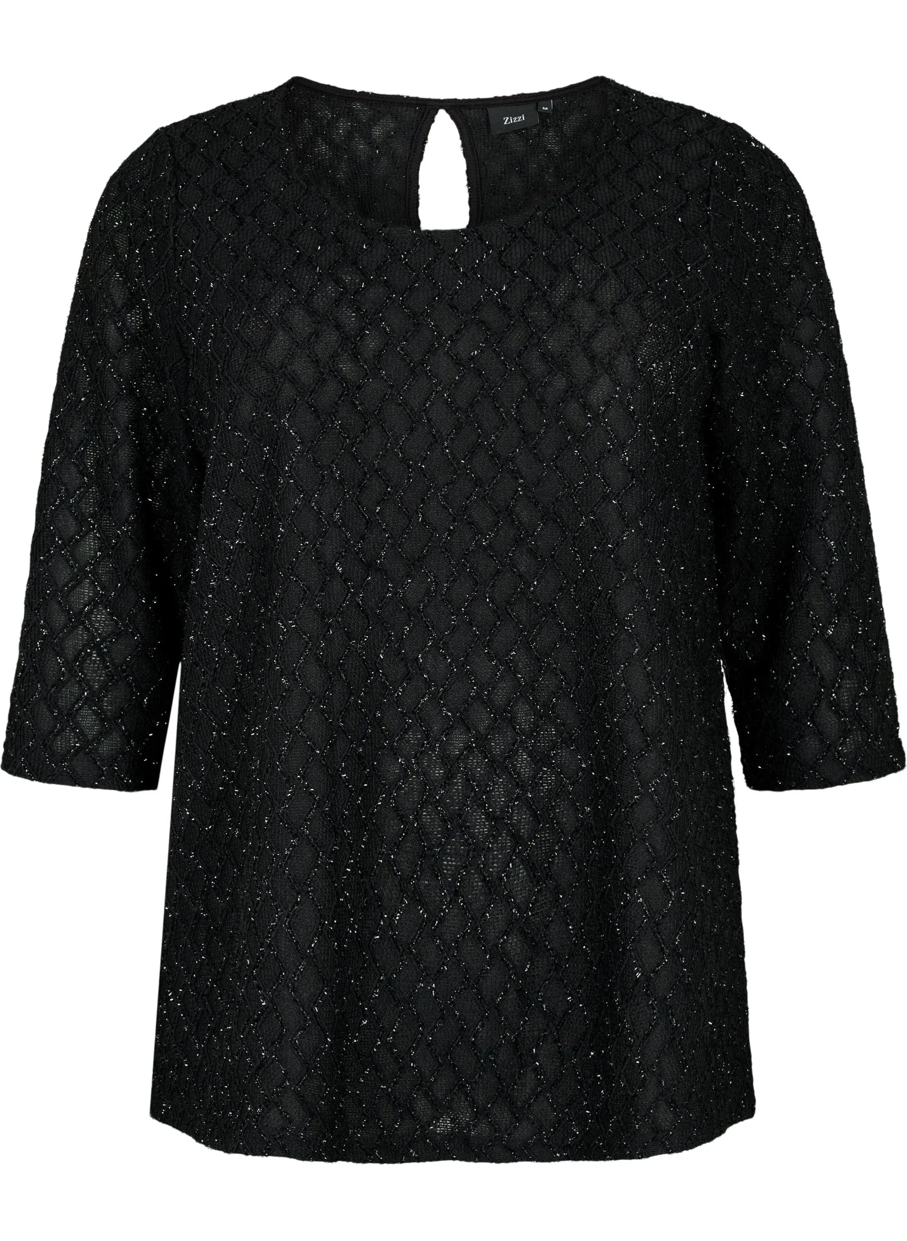 Zizzi Rose Sparkle Blouse
